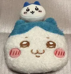 ハチワレ　ふわふわフェイスポシェット / マスコット