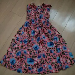 SERAPH 花柄ノースリーブワンピース 130