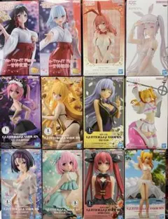【未開封】美少女プライズフィギュアまとめ売り　12点セット