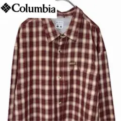 Columbia オンブレチェック 長袖ボタンシャツ コロンビア メンズ