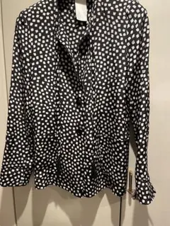 MaxMara シルク100% 総柄ジャケット　美品のサムネイル