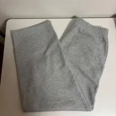 ユニクロC スウェットワイドパンツ/丈長め　グレー