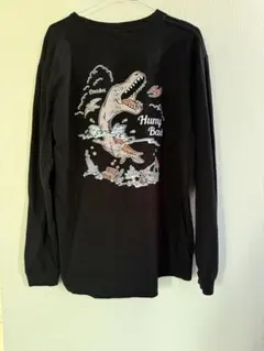 Hump Back 長袖Tシャツ ブラック L