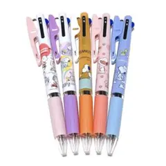 SNOOPY スヌーピー ジェットストリームボールペン 3色ボールペン まとめ売