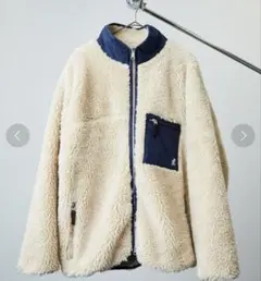 グラミチ　ボアジャケット　Mサイズ Mrsホワイトベージュ