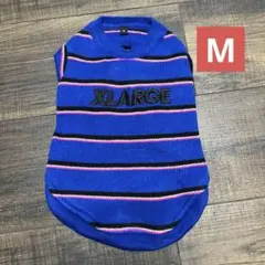 Mサイズ 「X LARGE」 ドッグウェア ブルー