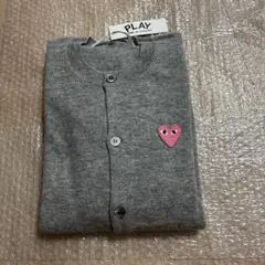 PLAY COMME des GARÇONS カーディガン グレー M