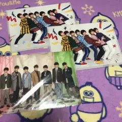 H-45 なにわ男子 集合 クリアファイル 3枚セット 関西ジャニーズJrグッズ