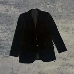 80s- Wain Red Suede Tailored Jacket-