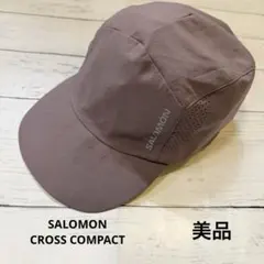 Salomon CROSS COMPACT キャップ　パープル　モーブ