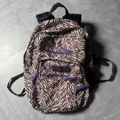 00s〜 "JANSPORT" ゼブラ柄 バックパック リュック アニマル柄