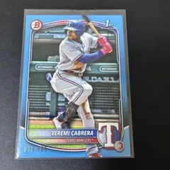 Yeremi Cabrera Texas Rangers 079/499