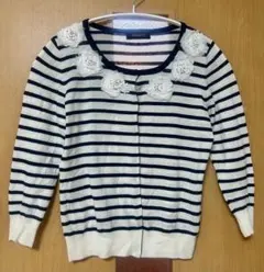 ジャスグリッティー カーディガン ボーダー