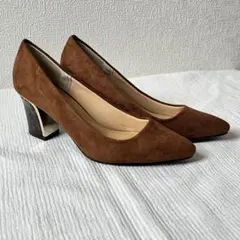 美品❣️alala アララ べっ甲柄ヒール パンプス 22.5cm