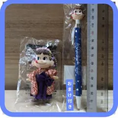 ペコちゃん　新品未開封　袴姿　ボールペン　２個セットのサムネイル
