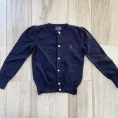 Polo Ralph Lauren ネイビー カーディガン　115cm