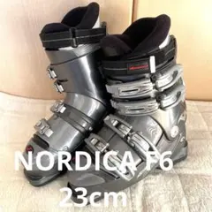 美品✨NORDICA スキーブーツ　23-23.5cm レディース　F6 キッズ