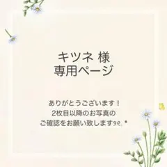 キツネ　断捨離中⭐︎プロフ必読様 おまとめ5点