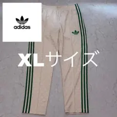 adidas アディカラー 70s モノグラム トラックパンツ XL 白 緑