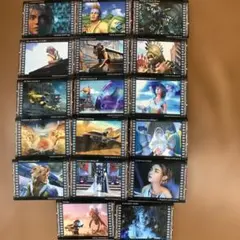 ファイナルファンタジー X アートミュージアムのカード(初版)Movie17枚