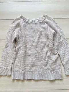 H&M キッズセーター コーデュロイ トップス トレーナー ベージュ