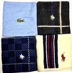 人気柄　POLO ラルフローレン BCS 手拭　汗拭　メンズ　タオル　ハンカチ