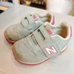 New Balance 373 ベビーシューズ ブルー/ピンク　13㎝