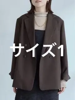 crewre ハーフスリーブボクシージャケット brown サイズ1 - メルカリ