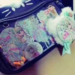 キミとアイドルプリキュアキュアズキューン　グッツまとめ売りアクスタ缶バッチトレカ