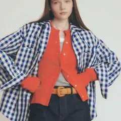 SHINZONE LONG RIB CARDIGAN ロングリブカーディガンのサムネイル