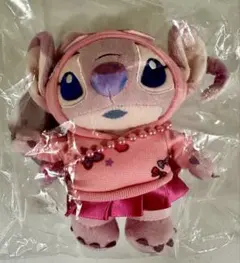 スティッチ stitch Happyくじ B賞 ぬいぐるみチャーム エンジェル