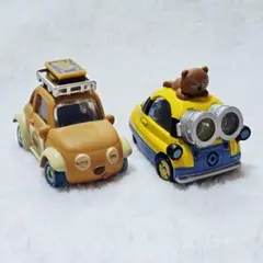 トミカ　USJ限定　ミニオンカー 　2種