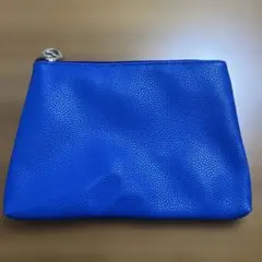 cache cache ポーチ ブルー バッグインバッグ 小物入れ 美品のサムネイル
