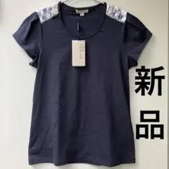 【新品】BURBERRY BRIT バーバリー ノバチェック 半袖Tシャツ 黒Lのサムネイル