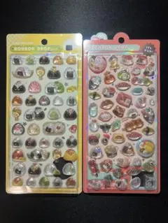 【正規品】クーリア　ボンボンドロップシール　和柄　おにぎり　めしめしボンボン