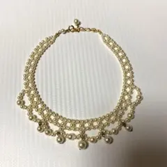パール　チョーカー　美品