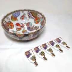 庫山窯 色絵手まり 羽子板皿 大皿 飾り皿 36㎝ - メルカリ