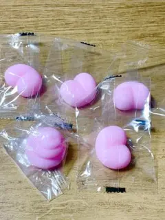 BIGサイズ ぷにぷに　お尻　ハート　うんち　シールDIY ストレス　解消