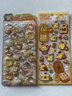 ポムポムプリン うるちゅる 平成はっぴーフォン 2枚セット