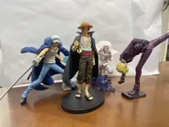 【4体まとめ売り】ワンピース フィギュア（シャンクス/ロー/サンジ/ペドロ）