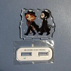 Chibito Ko Acrylic Standee Ryunosuke Akutagawa & Chuuya Nakahara Bungo Stray Dogs Kadokawa