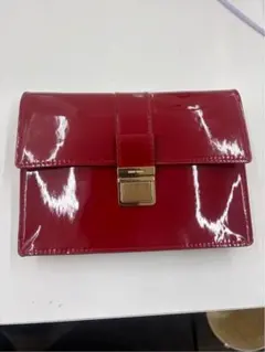 miu miu パフューム ノベルティクラッチバッグ レッド未使用品のサムネイル