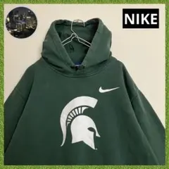 ナイキ スウッシュ 裏起毛 スパルタンズ NIKE カレッジ スウェット フード