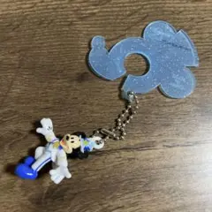 ミッキー フィギュア付きアクリルキーホルダー　ディズニーシー20周年