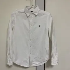 ポロ　ラルフローレンボタンダウンシャツ ホワイト　　150 160 M10-12