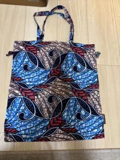 OURHOME アフリカパーニャの巾着バッグ