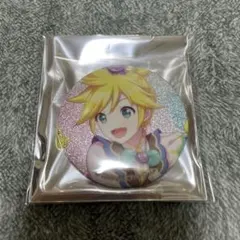 プロセカ　鏡音レン　グリッター缶バッジ　グリ缶　4B バチャシン　特訓後【再販】