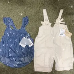 ベビー サロペット 2点セット 70サイズのサムネイル