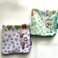 【新品未使用】タオルハンカチ2枚セット　24×24cm匿名配送
