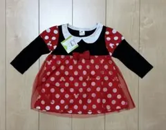 Disney ミニーマウス風 ワンピース 90cm　ハロウィン衣装
